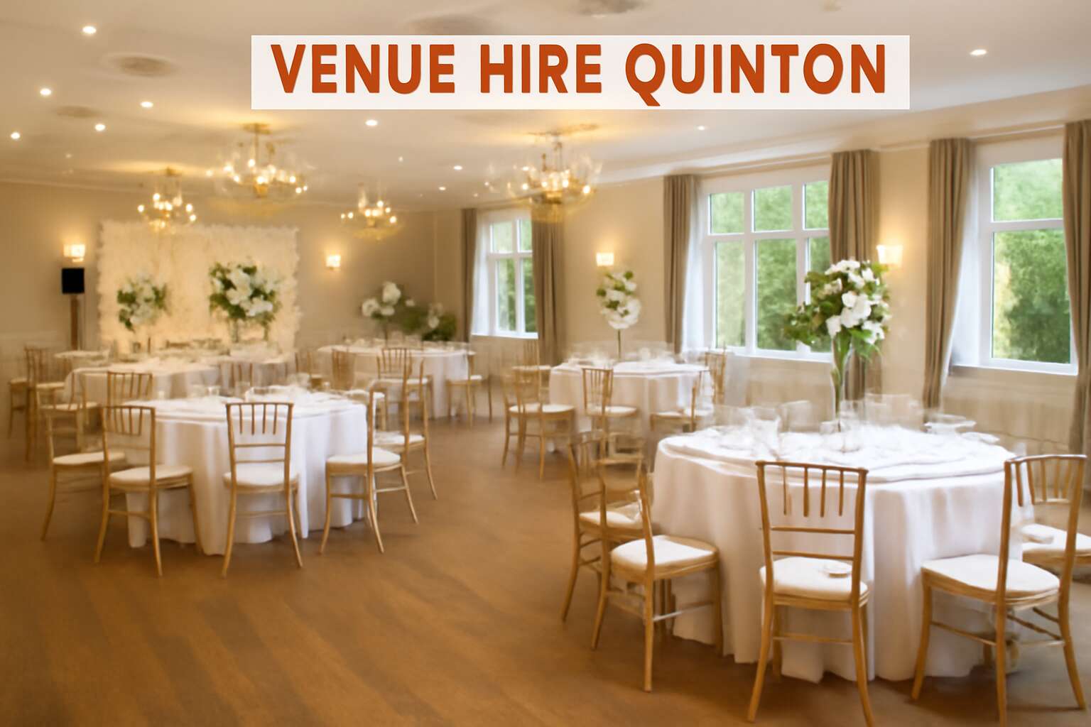 venue hire quinton